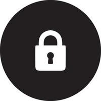 Lock security icon symbol vector image. Illustration of the key secure access system vector design. EPS 10