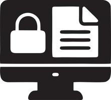 Lock security icon symbol vector image. Illustration of the key secure access system vector design. EPS 10