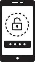 Lock security icon symbol vector image. Illustration of the key secure access system vector design. EPS 10