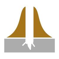 Earthquake Vector Icon Style