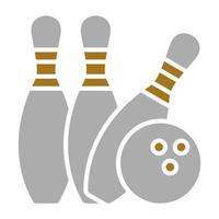 bolos vector icono estilo