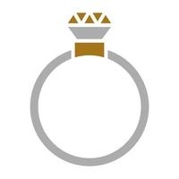 Rings Vector Icon Style