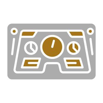 Head Up Display Vector Icon Style