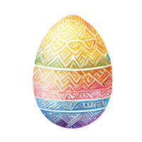 watercolor easter egg flowers png