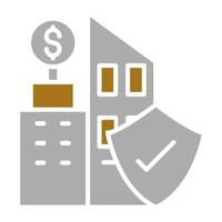 Business Insurance Vector Icon Style