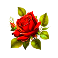 Valentinsgrüße Tag Blumen kostenlos Illustration png