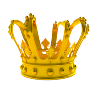 dorado corona gratis icono png