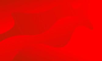 Red abstract wave vibrant background vector