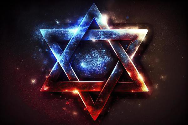 Star Of David Logo Stock Photos Images And Backgrounds For Free Download Magen David Symbol Red Blue Star Of David Abstract Night Sky Background Free Photo