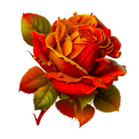 linda rojo flor gratis icono png