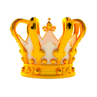 golden crown icon free illustration png
