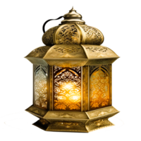 ramadan kareem dekorativ arabicum lampa png