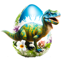 schattig spinosaurus dinosaurus icoon png