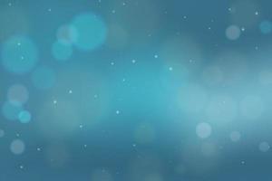 bokeh lights on a pastel blue abstract background vector