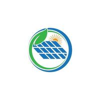 Solar cycle Energy Logo vector