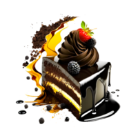 chocolate cake free illustration png