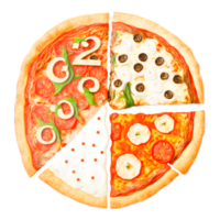 utsökt italiensk pizza ikon png