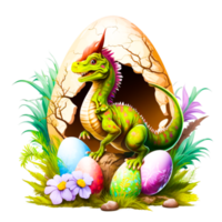 dragon hatching out of eggs png