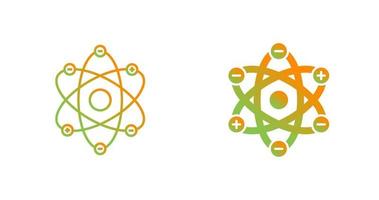 Atom Structure Vector Icon