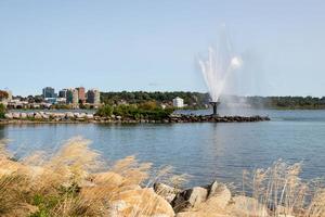 el fuente a centenario playa, Barrie, Ontario foto