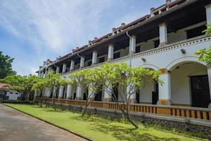 The Old station of Semarang Central Java Semarang, Lawang Sewu. The photo is suitable to use for travel destination, holiday poster and travel content media.