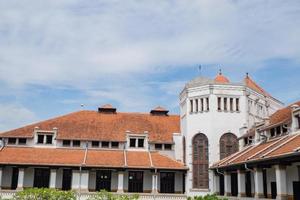 The Old station of Semarang Central Java Semarang, Lawang Sewu. The photo is suitable to use for travel destination, holiday poster and travel content media.