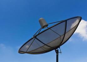 Satellite dish agent blue sky photo