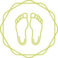 Feet Vector Icon