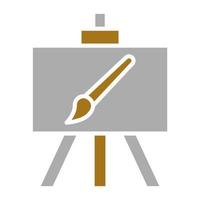 Canvas And Easel Vector Icon Style