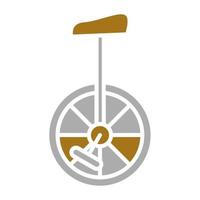 Unicycle Vector Icon Style