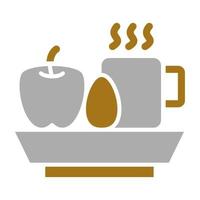 Breakfast Vector Icon Style