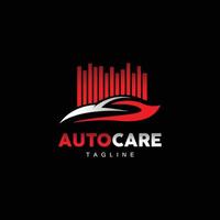 logotipo automotriz, vector de reparación de automóviles, diseño de marca de producto de repuesto automotriz