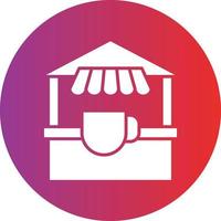 Vector Design Tea Stall Icon Style