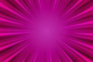 Blank purple rays background with dotted vector