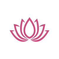 Beauty Vector lotus icon