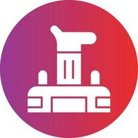 Vector Design Virtual Joystick Icon Style