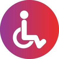 Vector Design Disabled Sign Icon Style