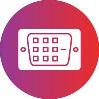 Vector Design DVI Icon Style