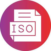 Vector Design ISO Icon Style