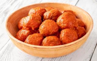 Keftedes - greek meatballs photo