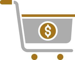 Shopping Cart Vector Icon Style