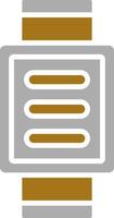 Kneepad Vector Icon Style