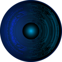 Modern Technology Eye Crop-out png