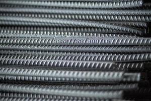 Wholesale steel rebar round, iron steel rod for construction steel bars, View rebar steel at Demra, Dhaka, Bangladesh. photo