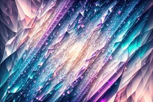 Crystal abstract background by photo