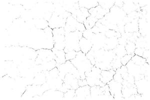 Natural cracks background. Vector overlay texture of cracked surface. One color graphic resource.