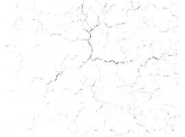 Natural cracks background. Vector overlay texture of cracked surface. One color graphic resource.