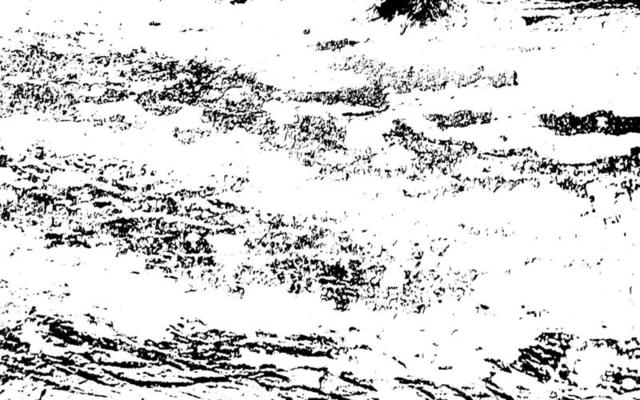 Distressed overlay texture of rough surface, cracked wood, tree bark. Grunge background. one color graphic resource.