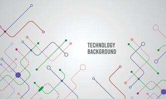 Minimal Abstract Circuit Technology Background vector