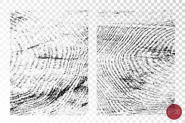 Distressed overlay wooden textures. Set of rough surfaces. Grunge background. One color graphic resource.